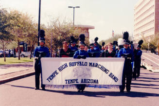 Tempe High School - Marching Band at Parade