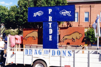 Tempe High School - "T Pride" with "Drag the Dons" Parade Float