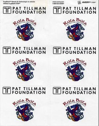 Rula Bula - Pat Tillman Foundation Stickers