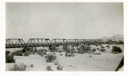 Tempe Railroad Bridge over the Salt River
