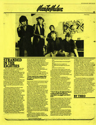 "Stranded in the Eighties" article from New Times