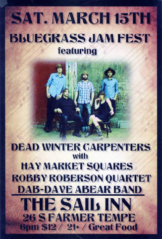Bluegrass Jam Fest Poster