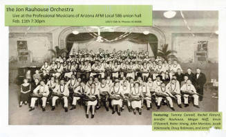 Jon Rauhouse Orchestra Poster