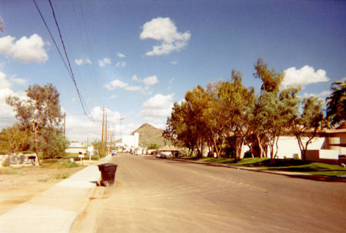 Hayden Butte and View of Tempe Neighborhood