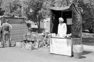 Booth at the Hayden's Ferry Arts & Crafts Fair in Spring 1974