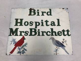 Birchett bird hospital sign