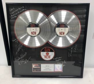 Gin Blossoms Double Platinum Award