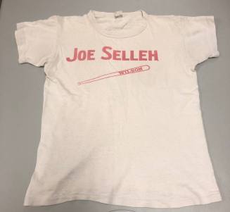 White Joe Selleh Baseball Shirt