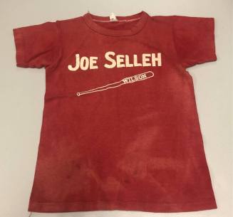 Red Joe Selleh Baseball Shirt