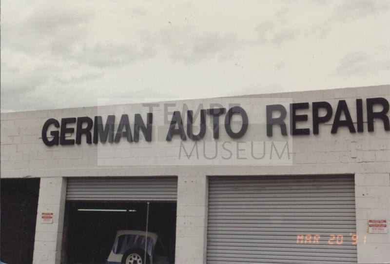 German Auto Repair - 922 East Apache Boulevard, Tempe, Arizona