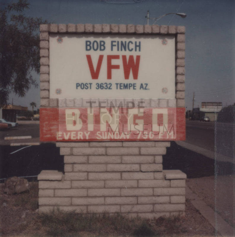 Bob Finch Vfw Post 3632 - 1040 East Apache Boulevard, Tempe, Arizona