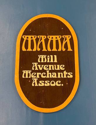 Mill Avenue Merchant's Association Sign