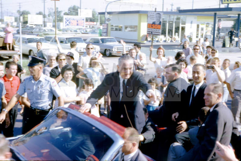 President Lyndon B. Johnson Campaign Parade