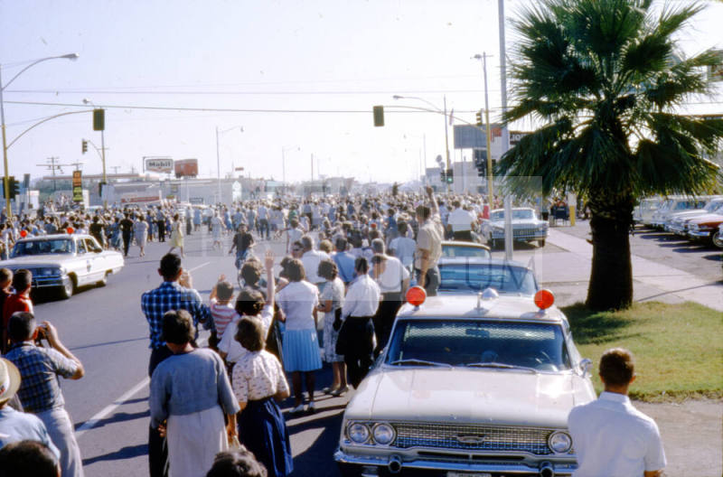President Lyndon B. Johnson Campaign Parade