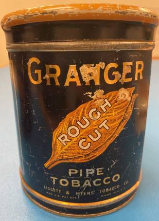 Granger brand metal Pipe Tobacco canister