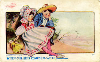 Postcard- When Our Ship Comes In