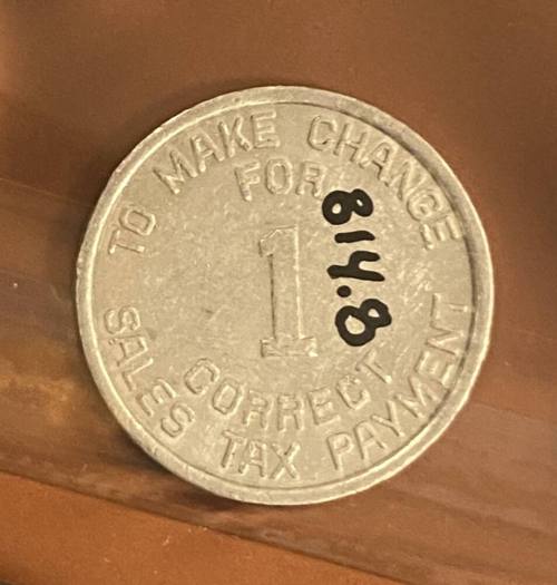 Arizona State Tax Commission token