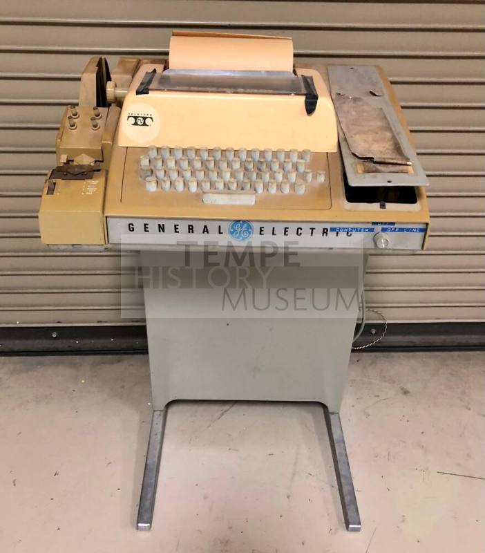 General Electric Teletype Machine used by Tempe Daily News