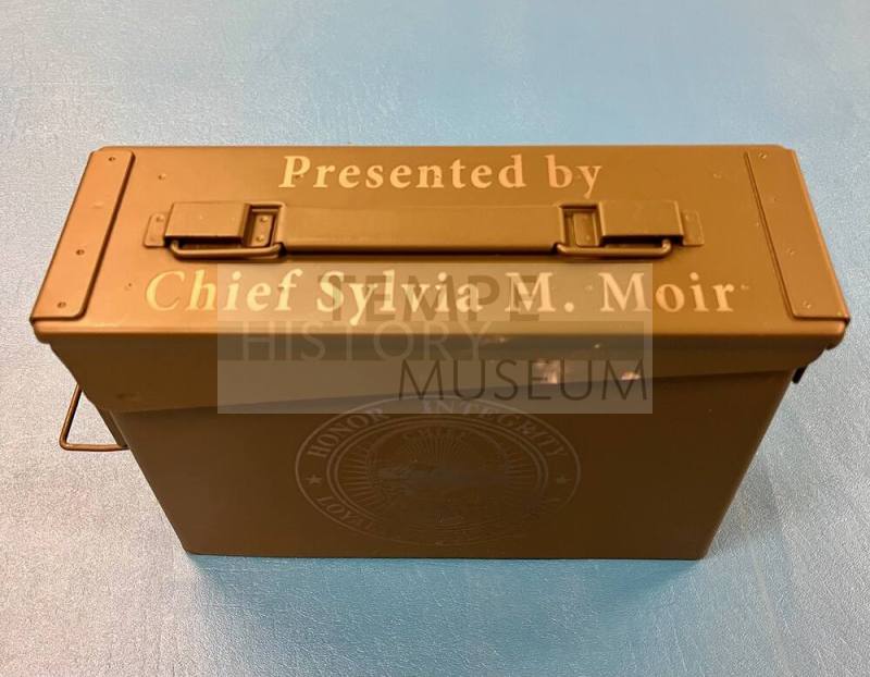 Tempe Police Chief Sylvia M. Moir Ammunition Box