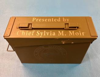 Tempe Police Chief Sylvia M. Moir Ammunition Box