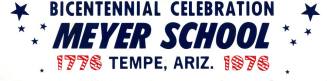 Meyer School Bicentennial Celebration Sticker
