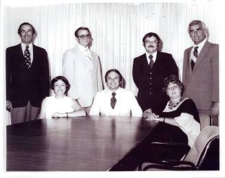 Group Photo of Harry Mitchell and other City Council Members