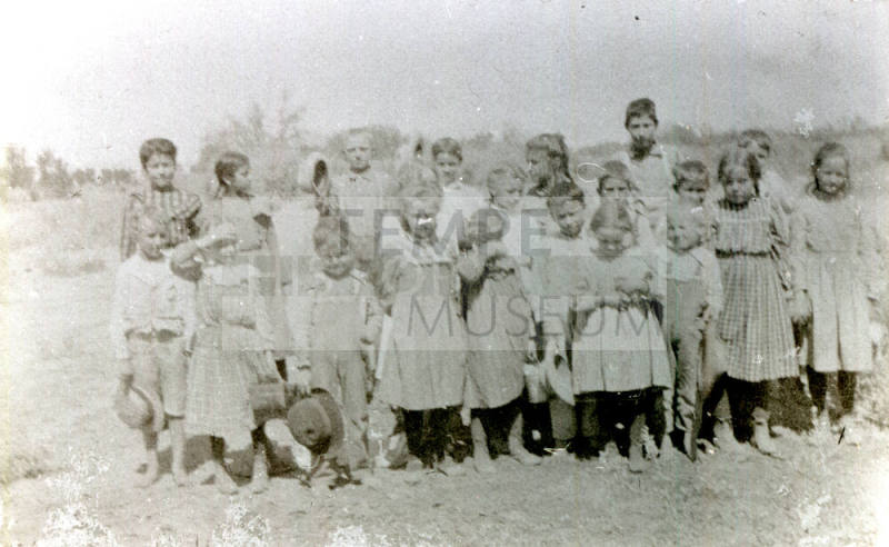 Group of Children Standing About