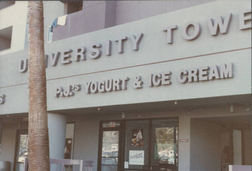 P.J.'s Yogurt & Ice Cream - 525 South Forest Avenue, Tempe, Arizona