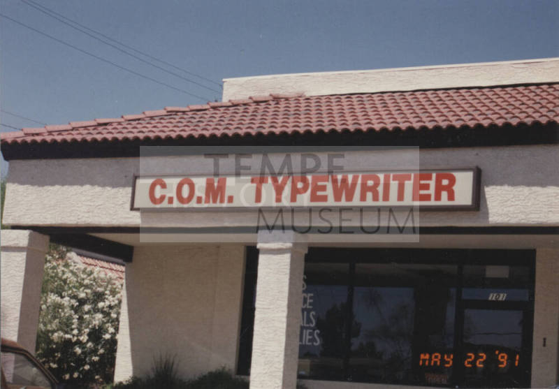 C.O.M. Typewriter - 1910 South Priest Drive, Tempe, Arizona