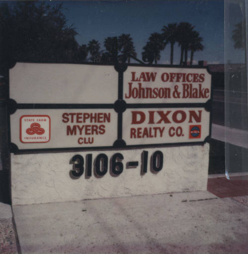 Law Offices Johnson & Blake - 3106-3110 South Rural Road, Tempe, Arizona