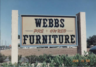 Webb's  Pre Owned Furniture - 2077 East University Drive, Tempe, Arizona
