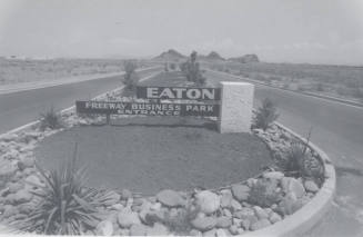 Eatron Freeway Business Park Entrance - 48th Street & Southern, Tempe, Arizona