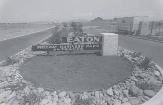 Eaton Freeway Business Park Entrance - 48th Street & Southern Avenue, Tempe, Arizona
