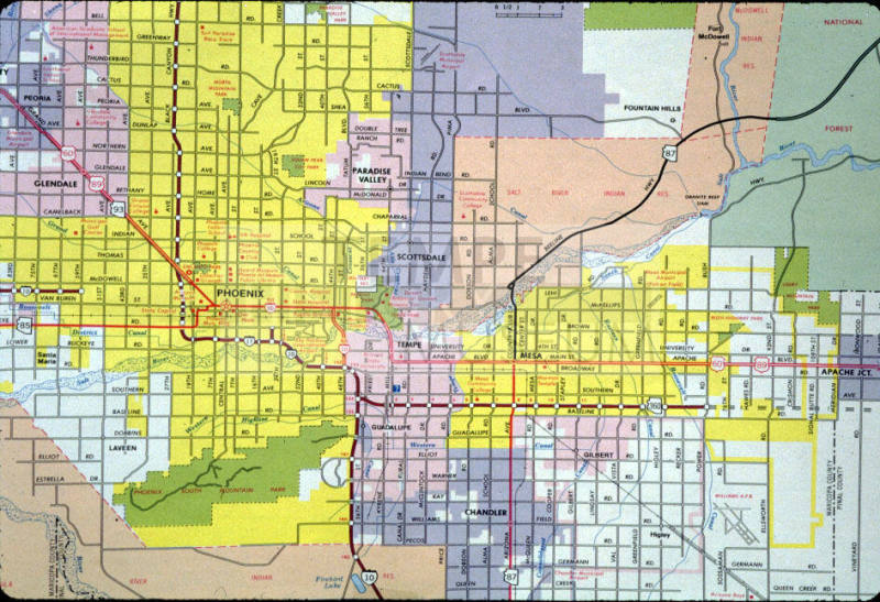 Map of Phoenix Valley Communities