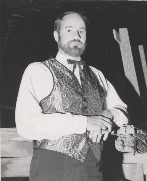 Jack Gabler in Turn of Century Costume