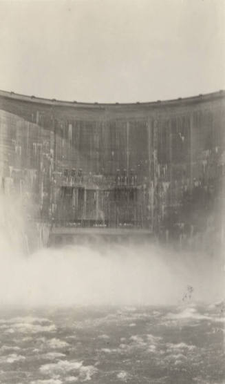 Photo- Horse Mesa Dam and water