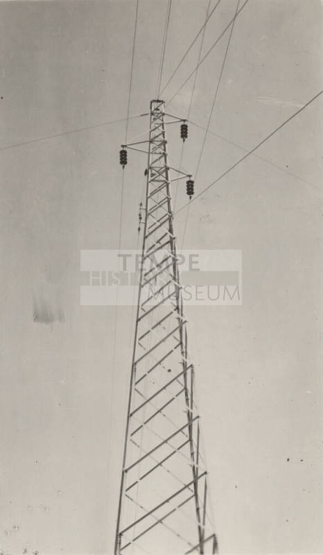 Photo- Old Miami-Superior 45 KV line tower
