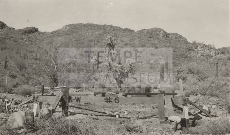 Wood Construction base for Goldfield-Superior Line