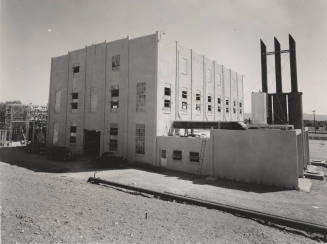 Photo- A view of the exterior of the Tempe Crosscut Power Plant
