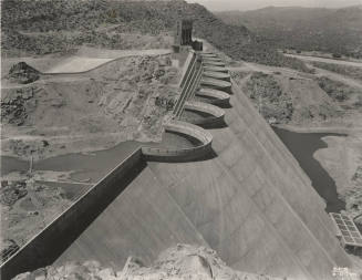 Photo-Overview of completed Bartlett Dam