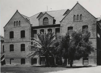 Auditorium constructed in 1909 showing east view of Arizona Normal School