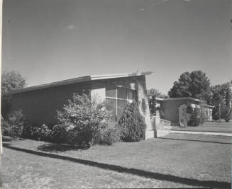 Student Health Center as it appeared in 1959 at Arizona State University