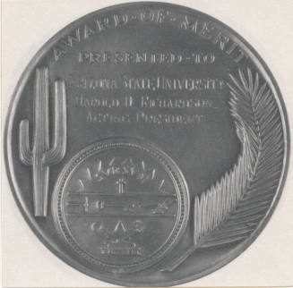 Medallion of Merit - reverse view