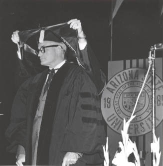 Senator Barry Goldwater Awarded the Honorary Doctor of Laws Degree