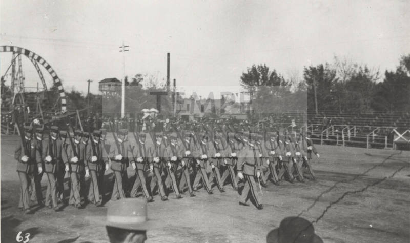Arizona Territorial Normal School Cadet Company Marched in Arizona Fair 1898