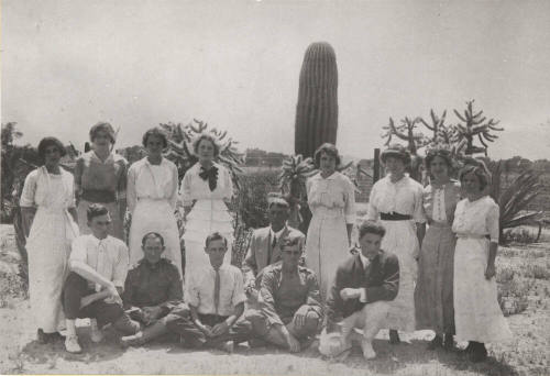 The Tempe Normal School Cactus Walking Club 1913-14