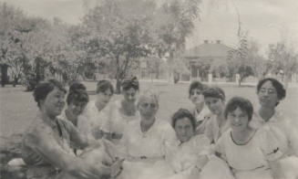 Group Photograph of Coeds