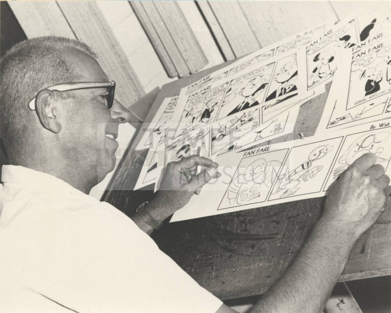 Walt Ditzen, Cartoonist, Put His Talents to Play on Sun Devil Football Programs