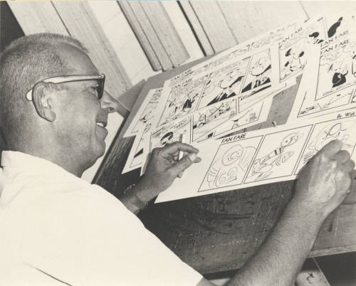 Walt Ditzen, Cartoonist, Put His Talents to Play on Sun Devil Football Programs