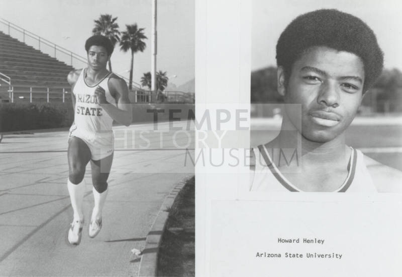 Howard Henley, Runner for Arizona State University Track Team